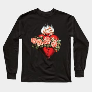 Immaculate Heart of Mary Vintage Long Sleeve T-Shirt